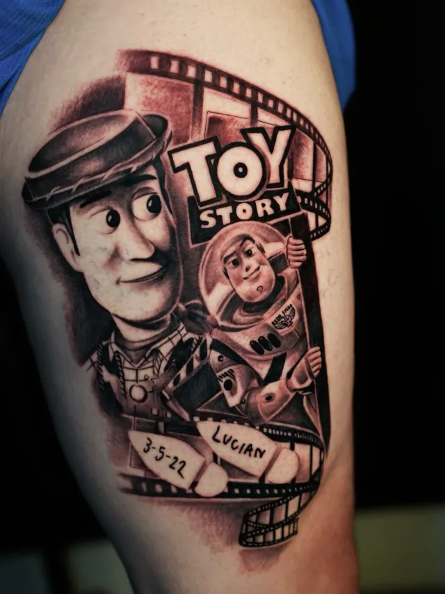 Toy Story character portrait