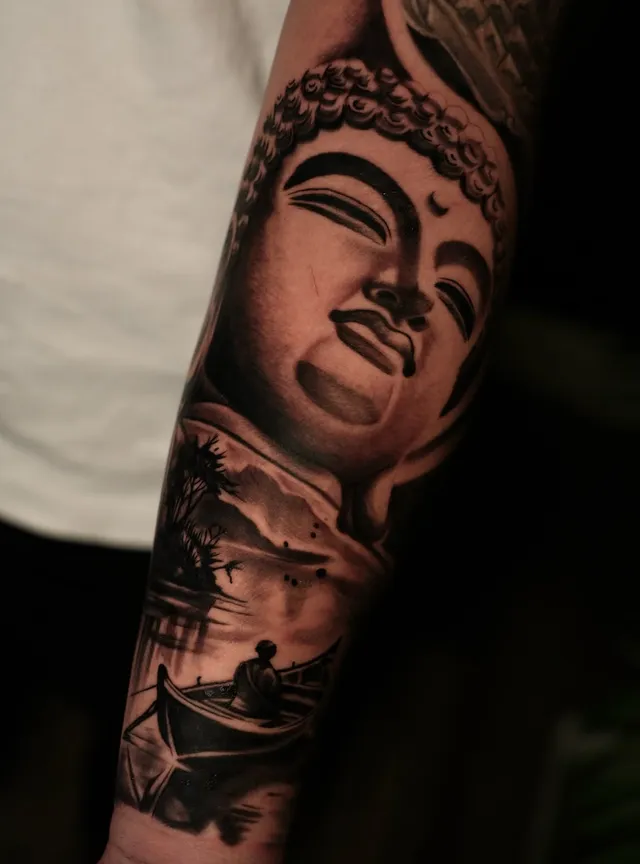 Buddha scene realism
