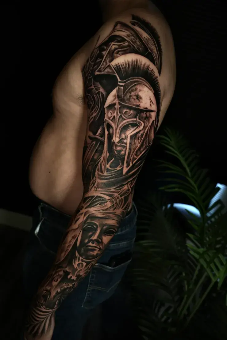 Spartan realism sleeve